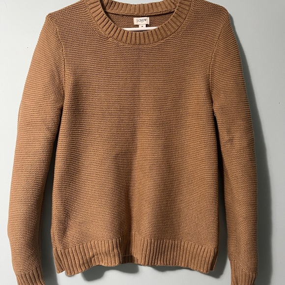 J. Crew Waffle Knit Crewneck Sweater - Picture 2 of 5
